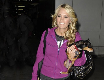 Carrie Underwood “Ace’s” it with her Dog as Ring Bearer